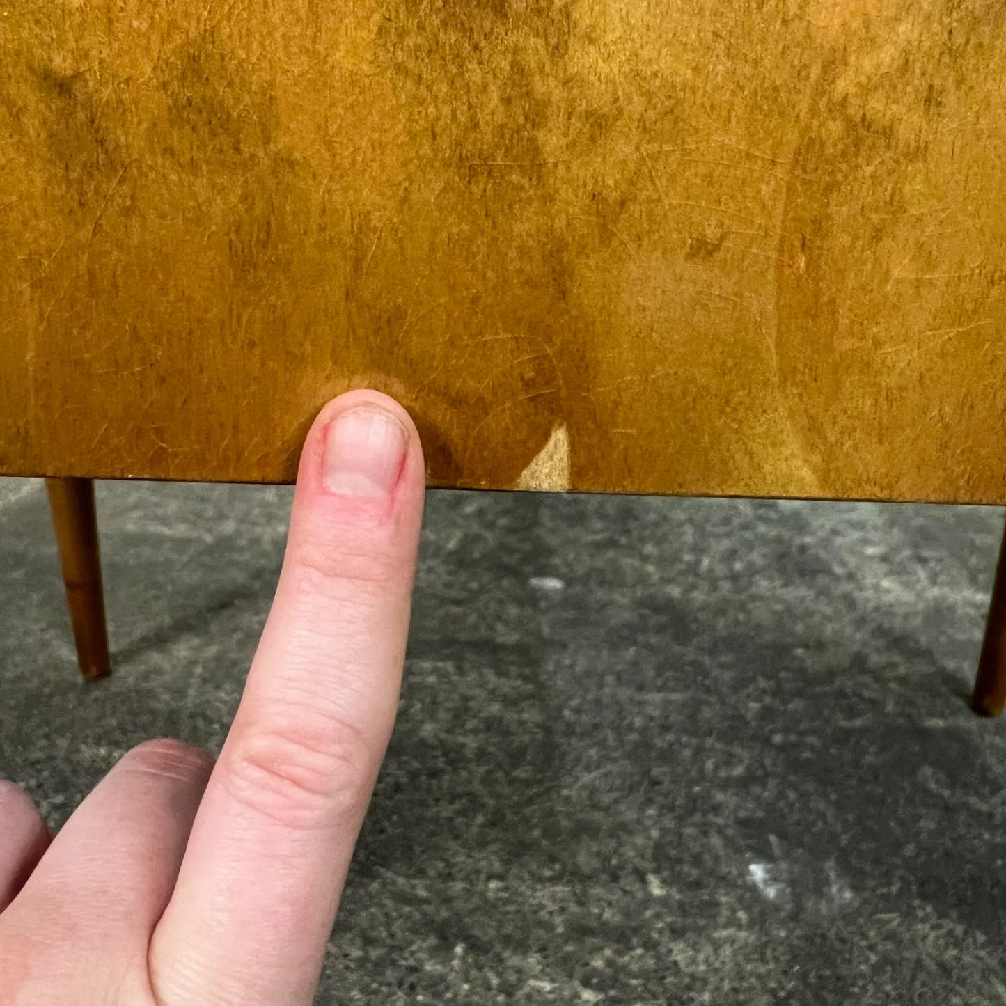 Edmund Spence End Table Nightstand Swedish Modern