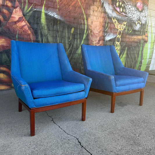 Pair of Erik Kolling Andersen Lounge Chairs