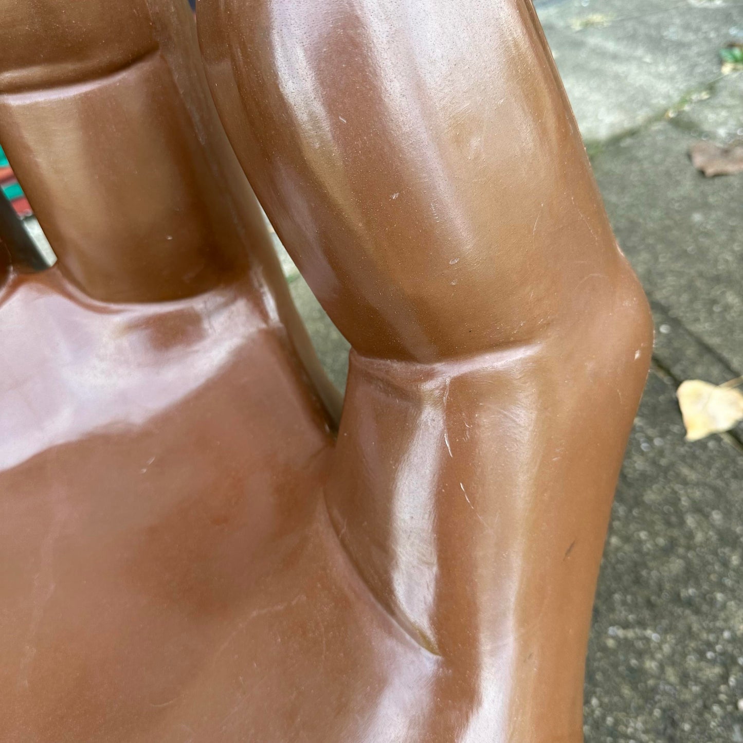 Vintage Mid Century Modern Hand Form Chair