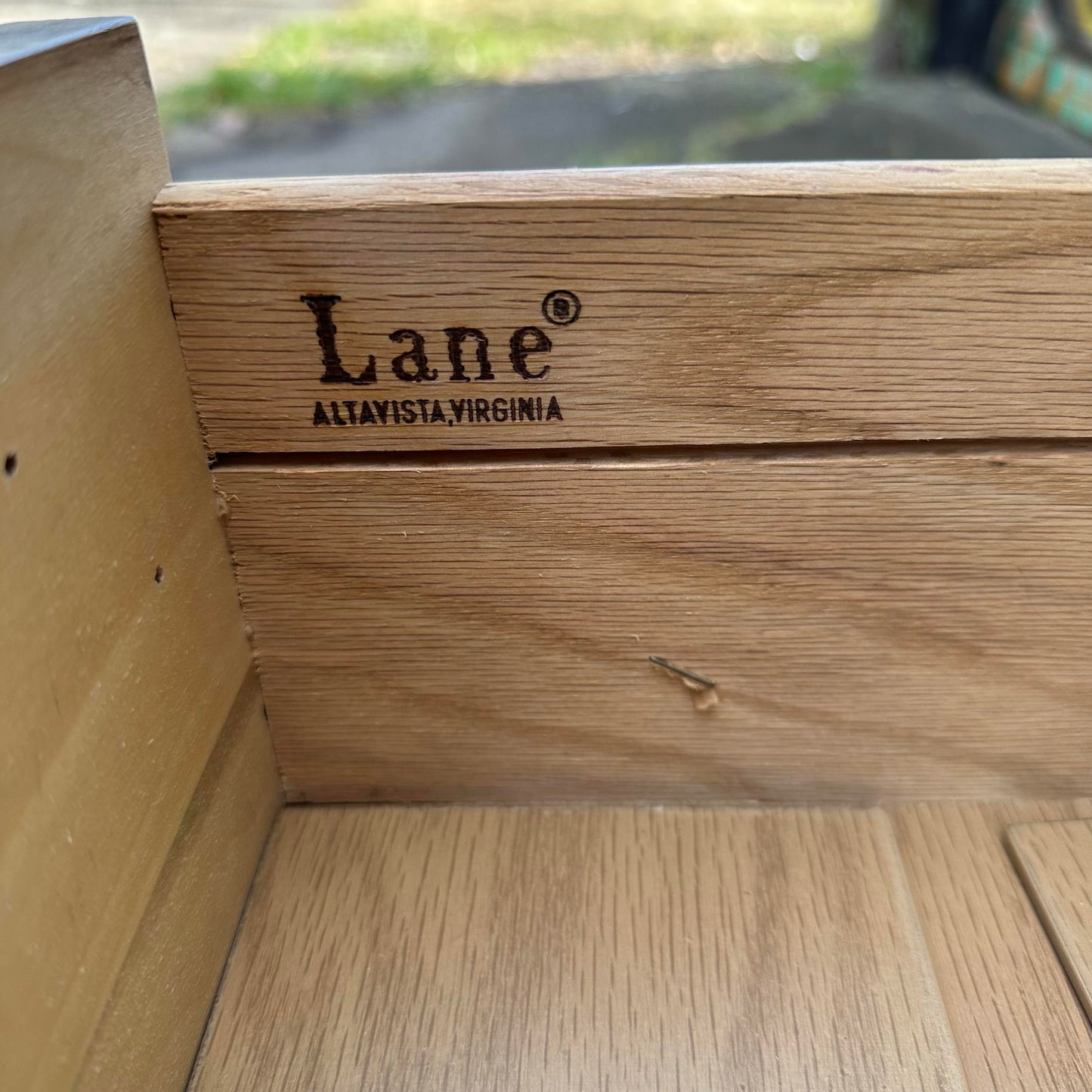 Mid Century Modern Lane Record Cabinet Storage