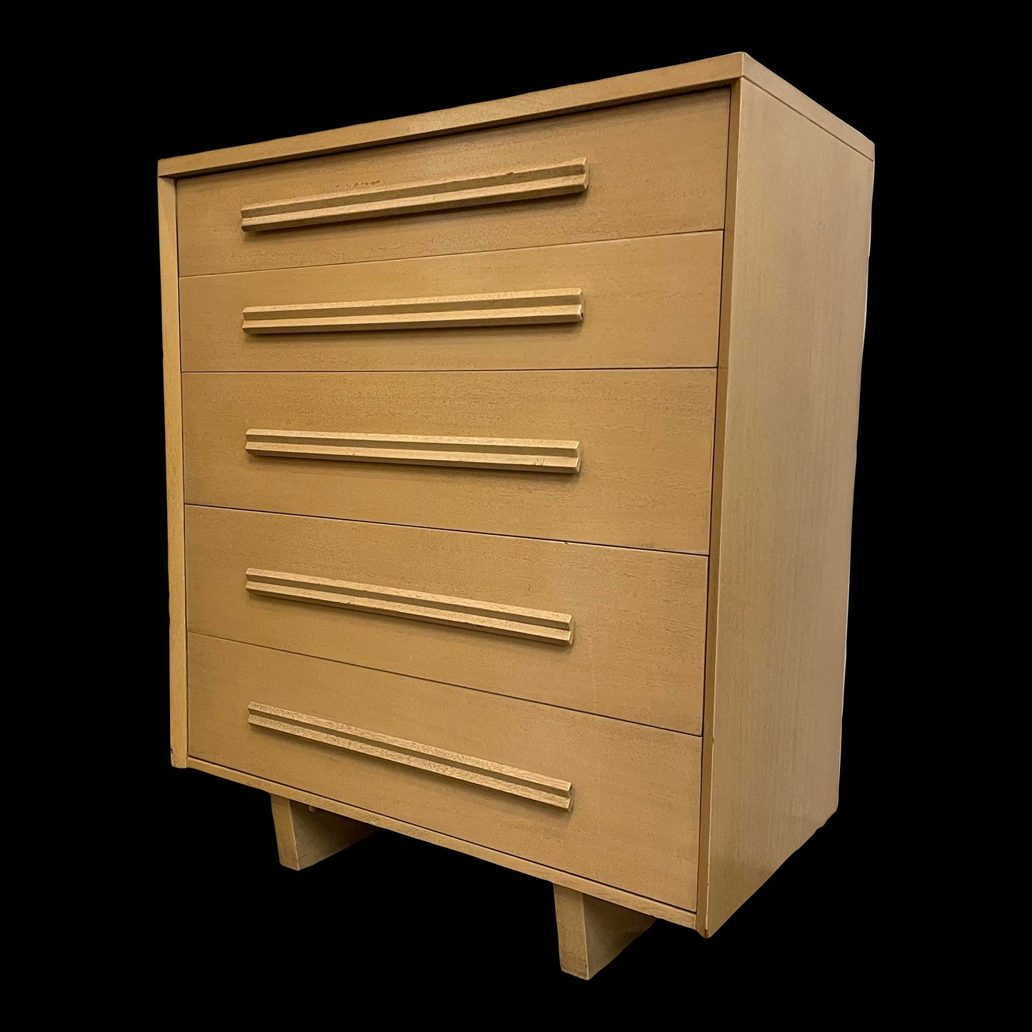 Vintage Mid Century Modern John Stuart Furniture Tall Dresser