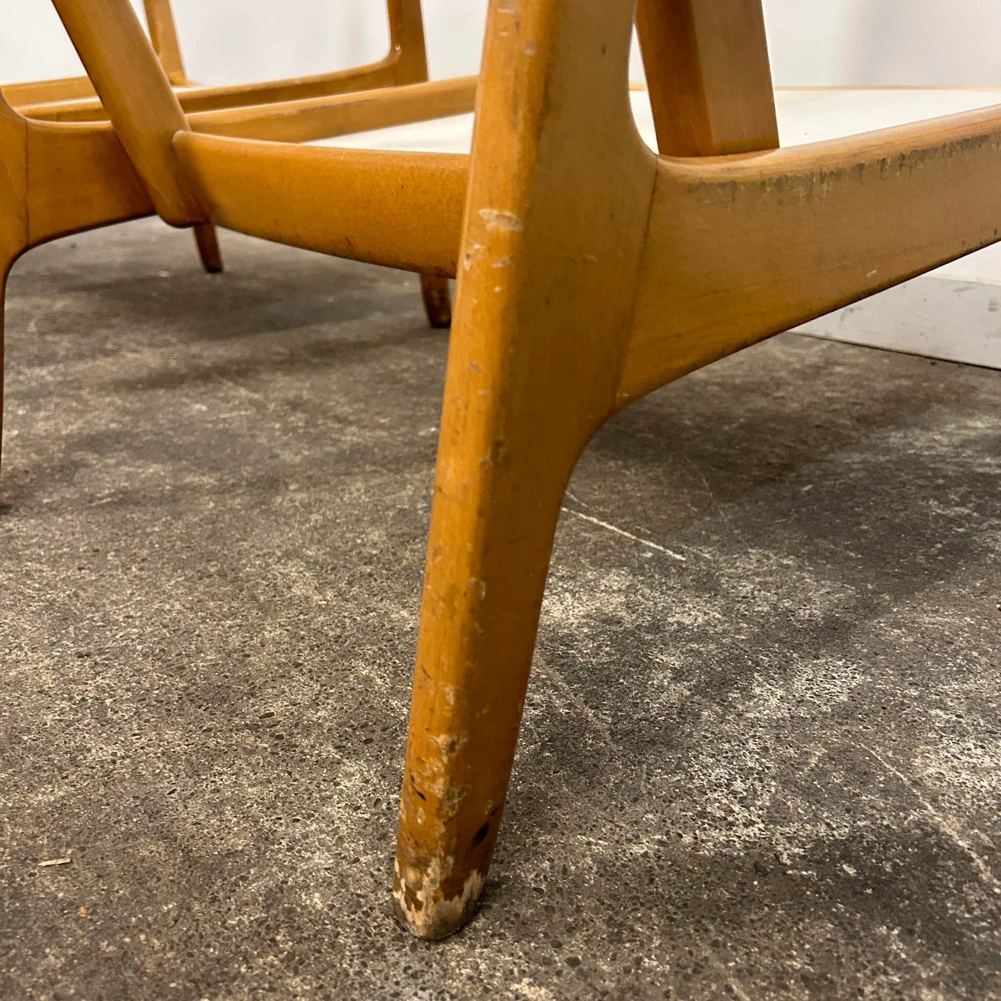 Pair of Danish Modern Lounge Chairs by Ole Wanscher for John Stuart