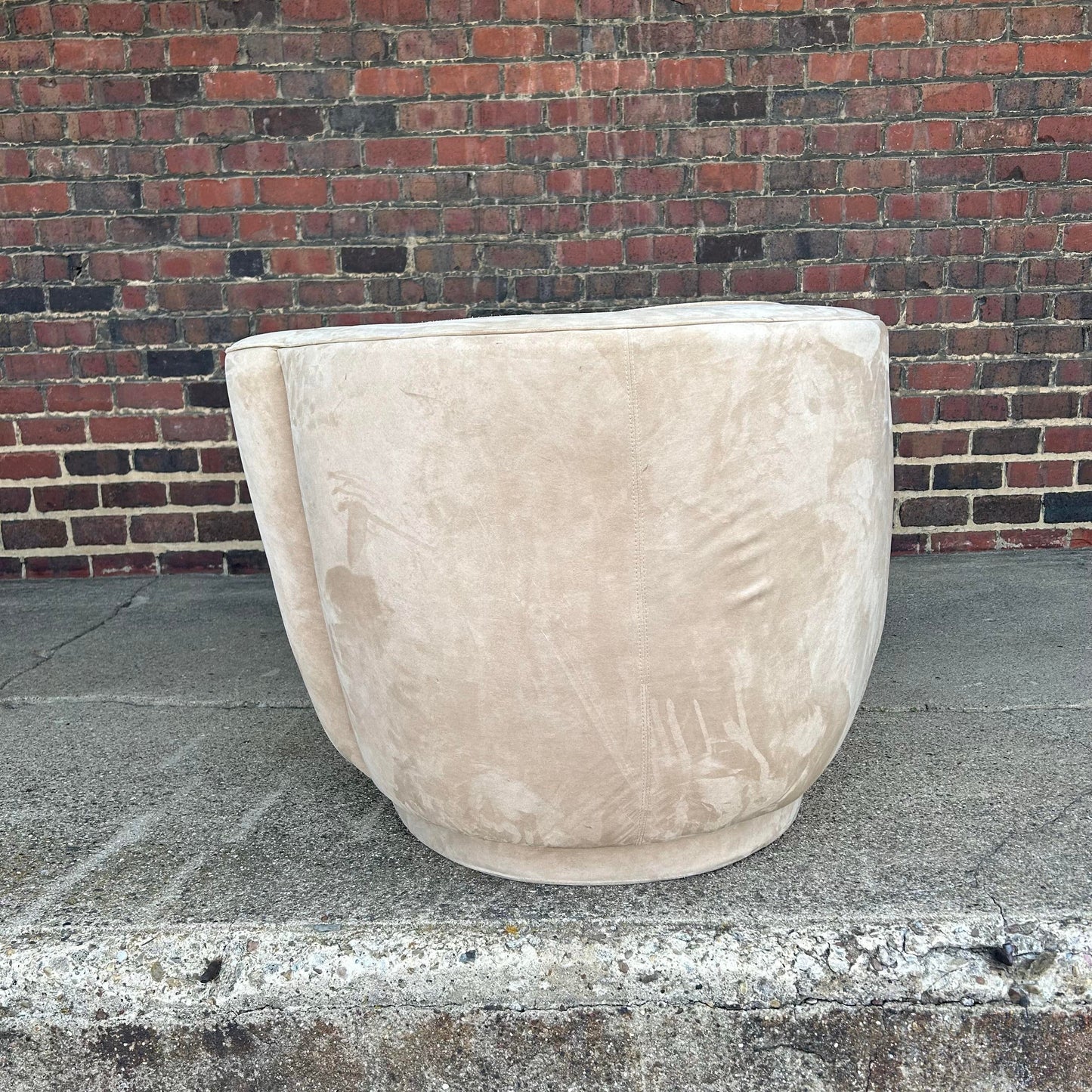 Vladimir Kagan Style Chaise Lounge Post Modern