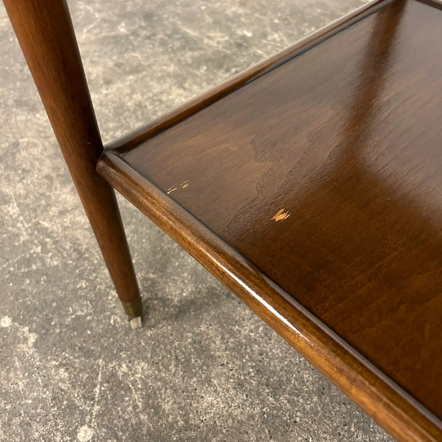 Robsjohn Gibbings for Widdicomb Expandable Flip Top Mid-Century Modern Bar Cart