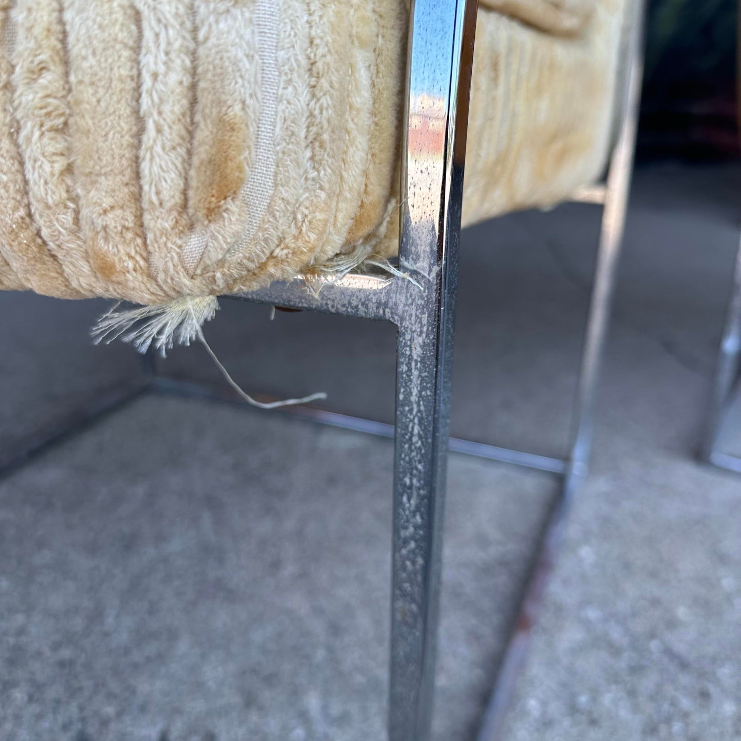 Set of 6 Founders Milo Baughman Style Dining Chairs