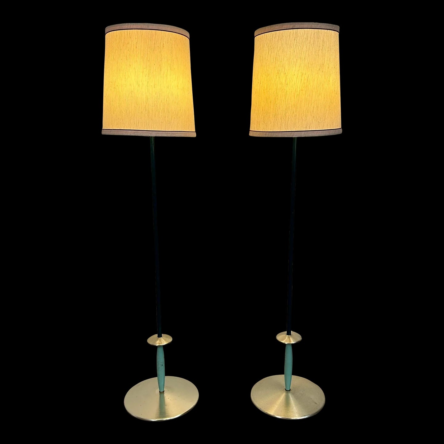 Pair of Mid Century Modern Floor Lamps
