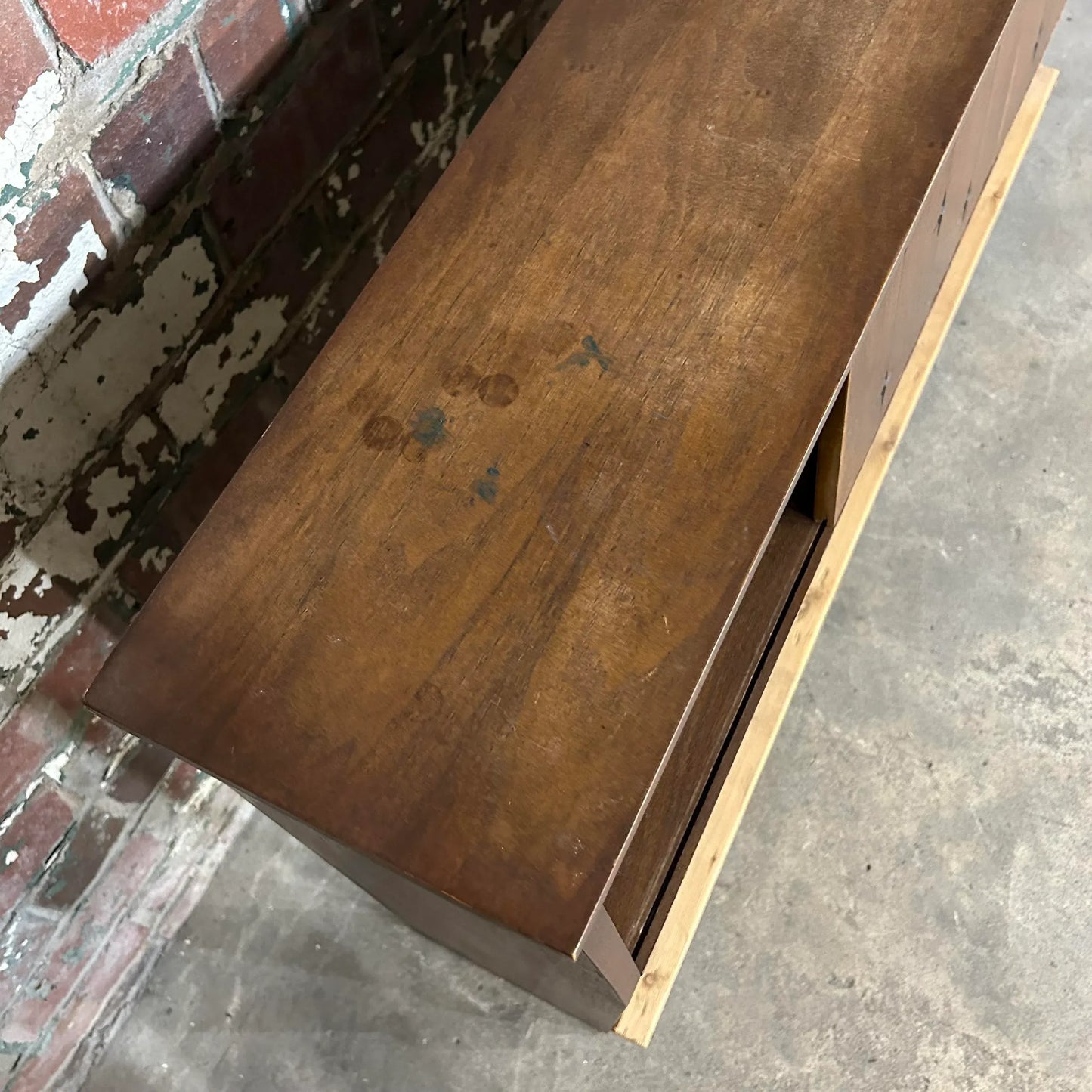 Broyhill Saga Full Size Headboard With Storage.