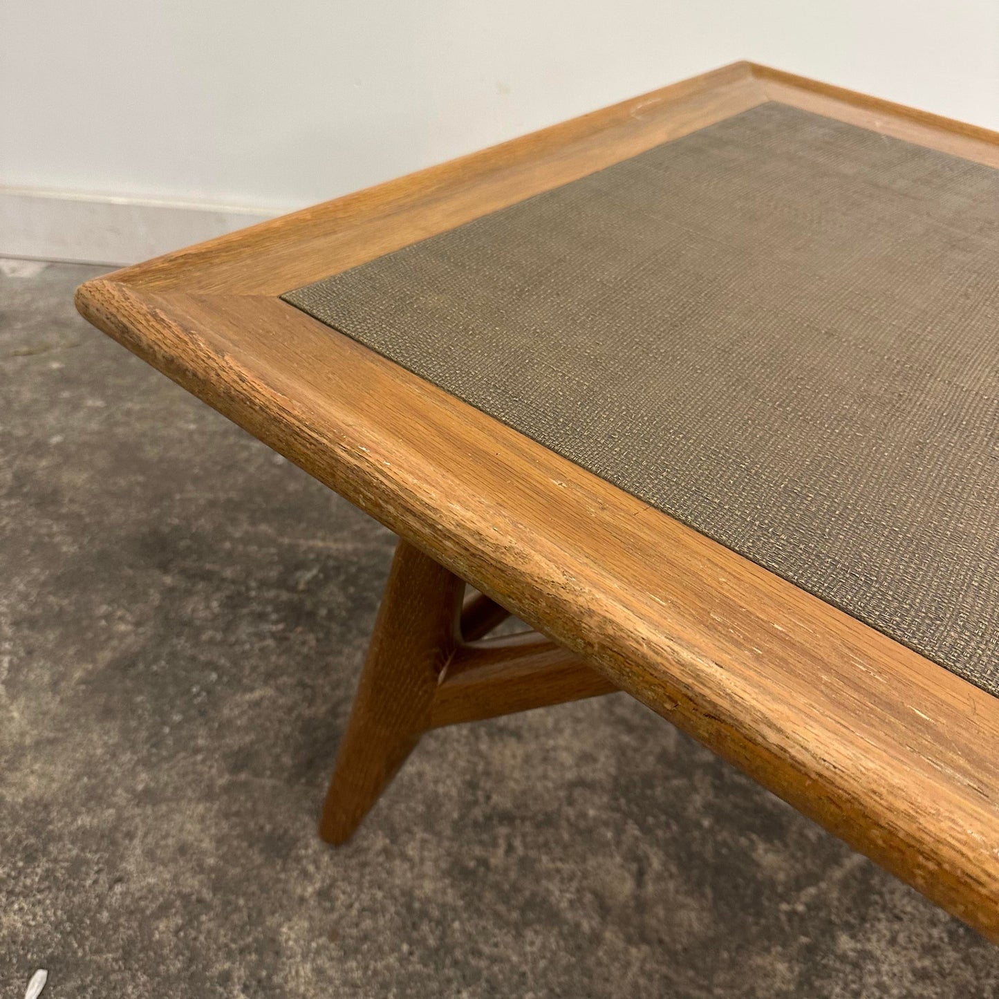 1950s Jack Van Der Molen Oak Coffee Table