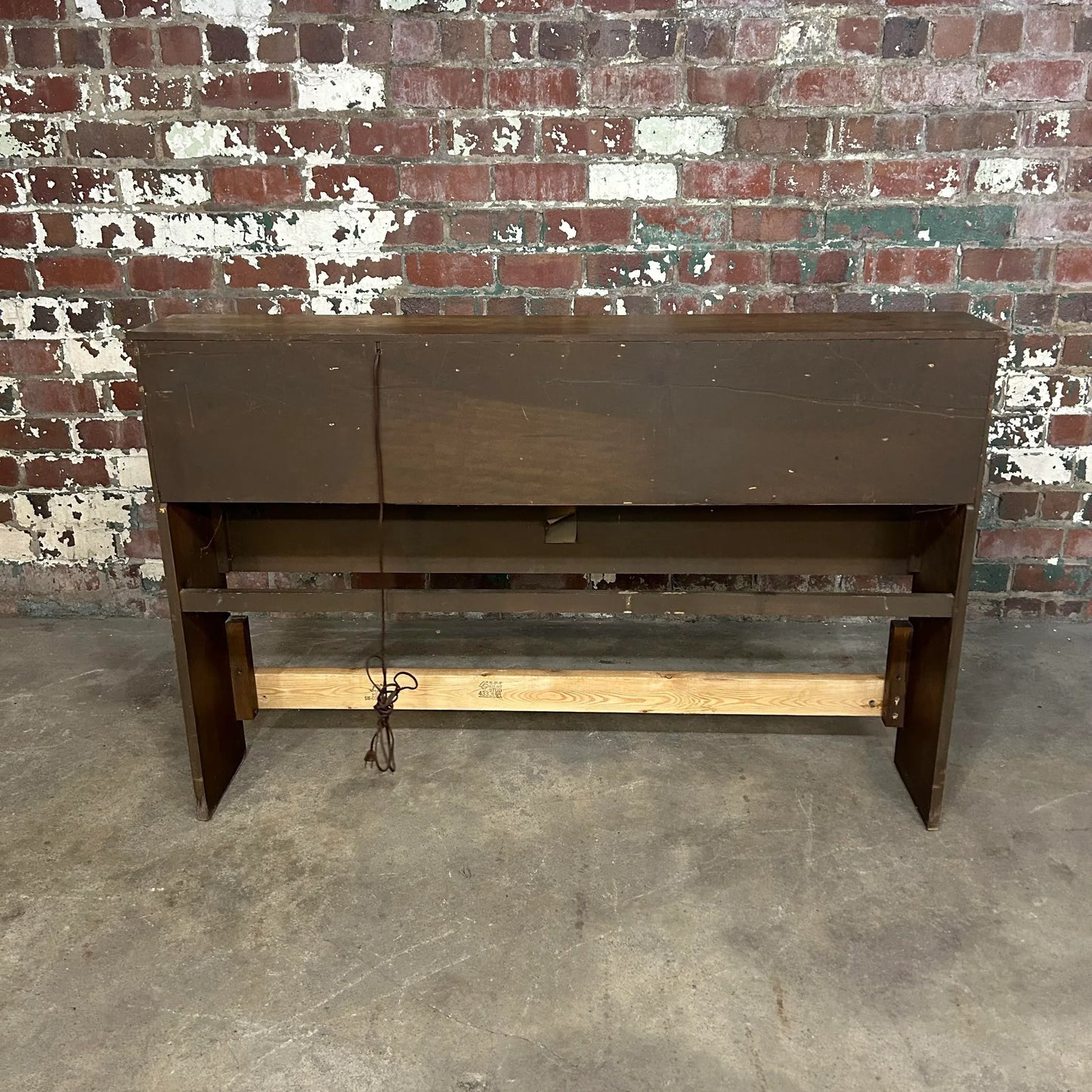 Broyhill Saga Full Size Headboard With Storage.