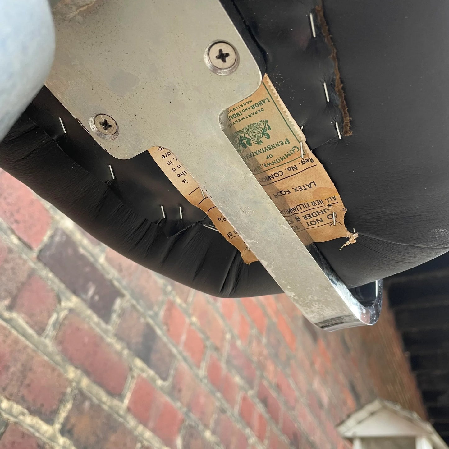 George Nelson for Herman Miller Perch Stool Drafting Mid Century