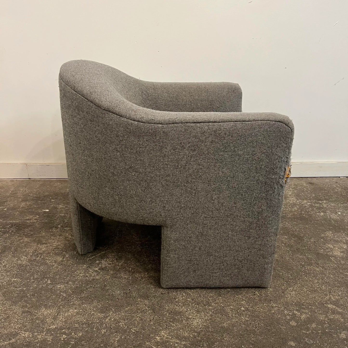 Kagan Style Three Legged Chair by Adrian Pearsall