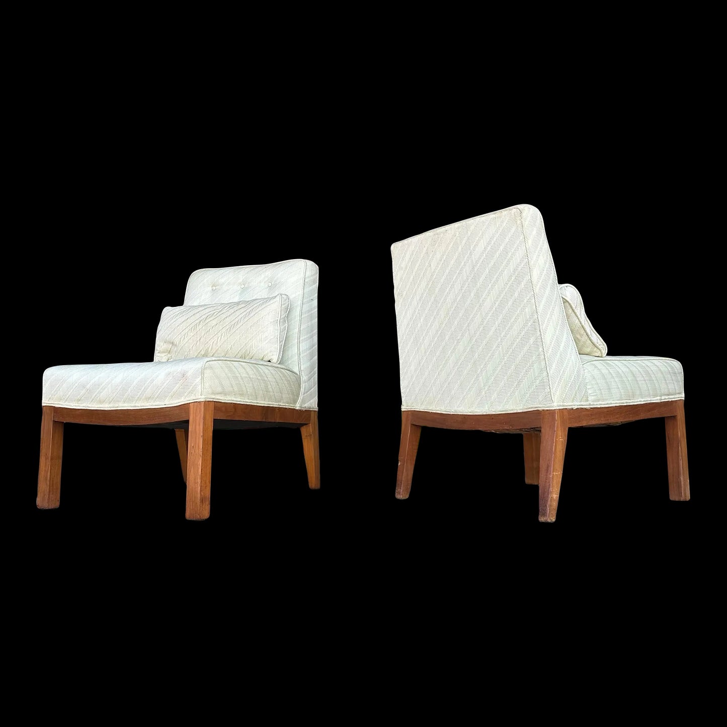 Pair of Dunbar-Style Slipper Side Chairs