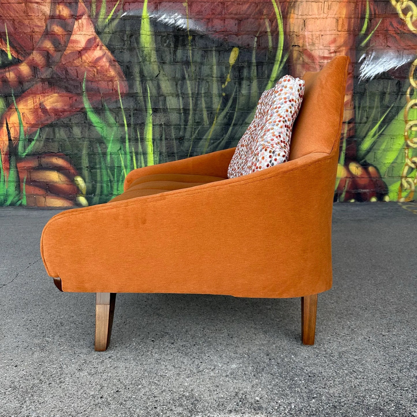 Mid-Century Modern Pearsall Style Lounge Chair Custom Reupholstered