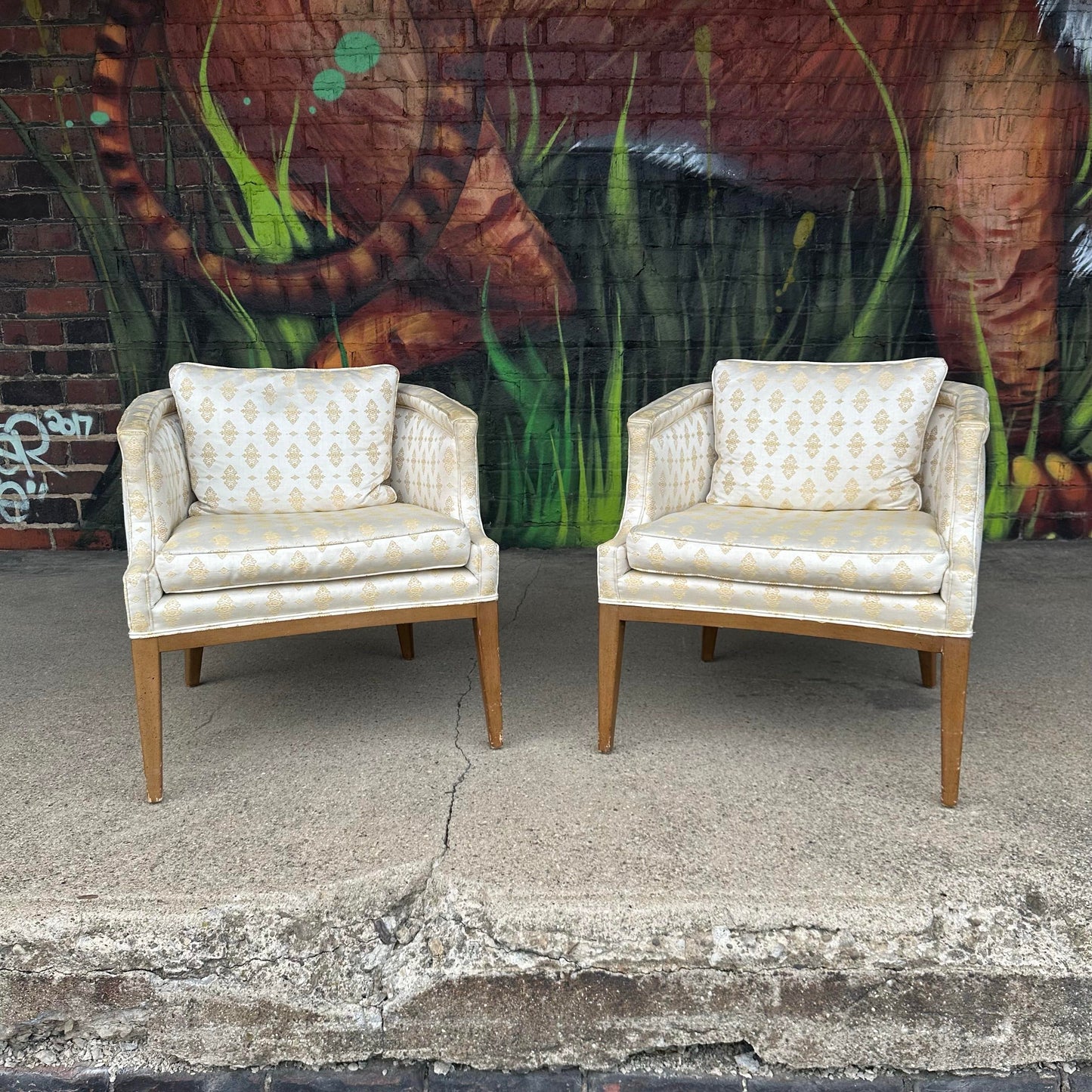 Pair of Mid 20th Century Side Chairs