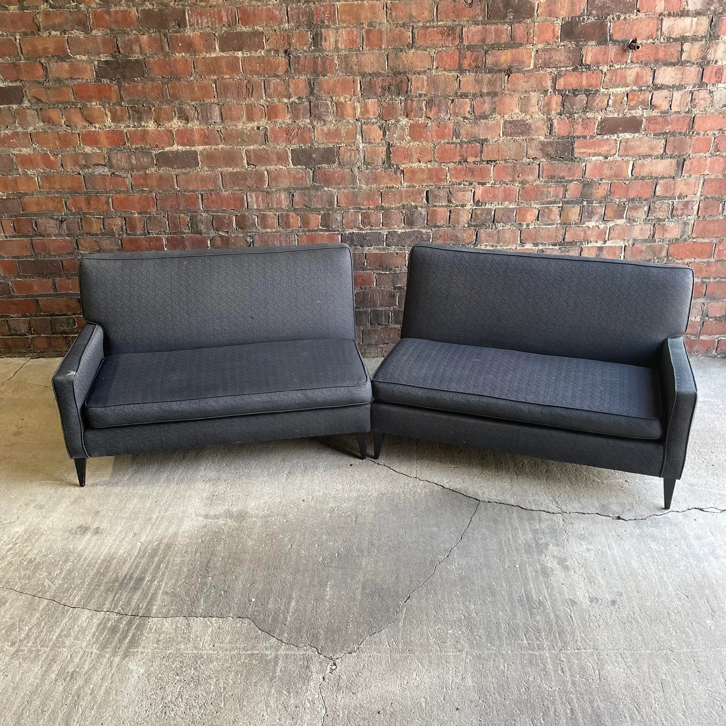 Vintage Paul McCobb Planner Group 2 Piece Sofa, Unmarked
