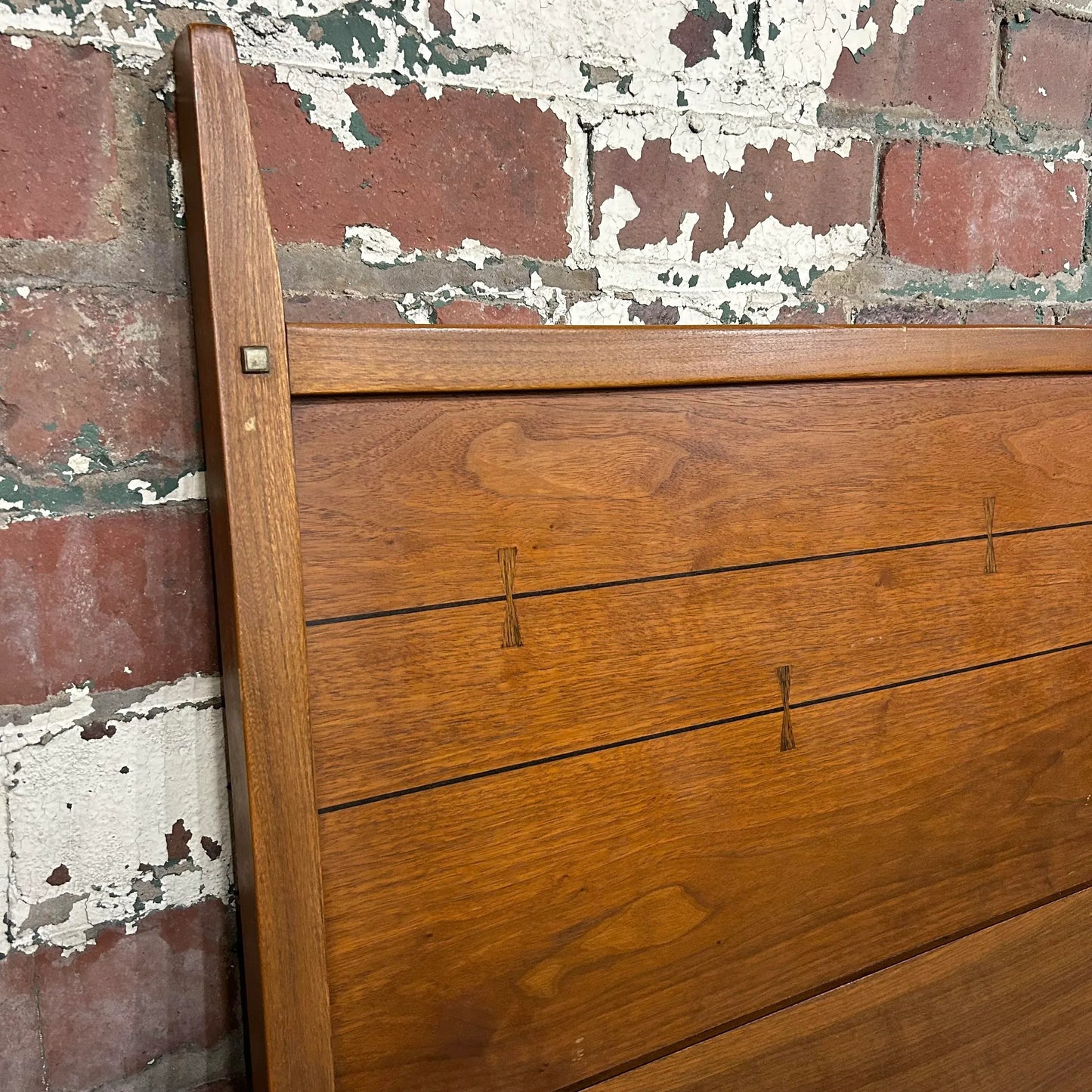 Paul McCobb Style for Lane Tuxedo Full Size Headboard