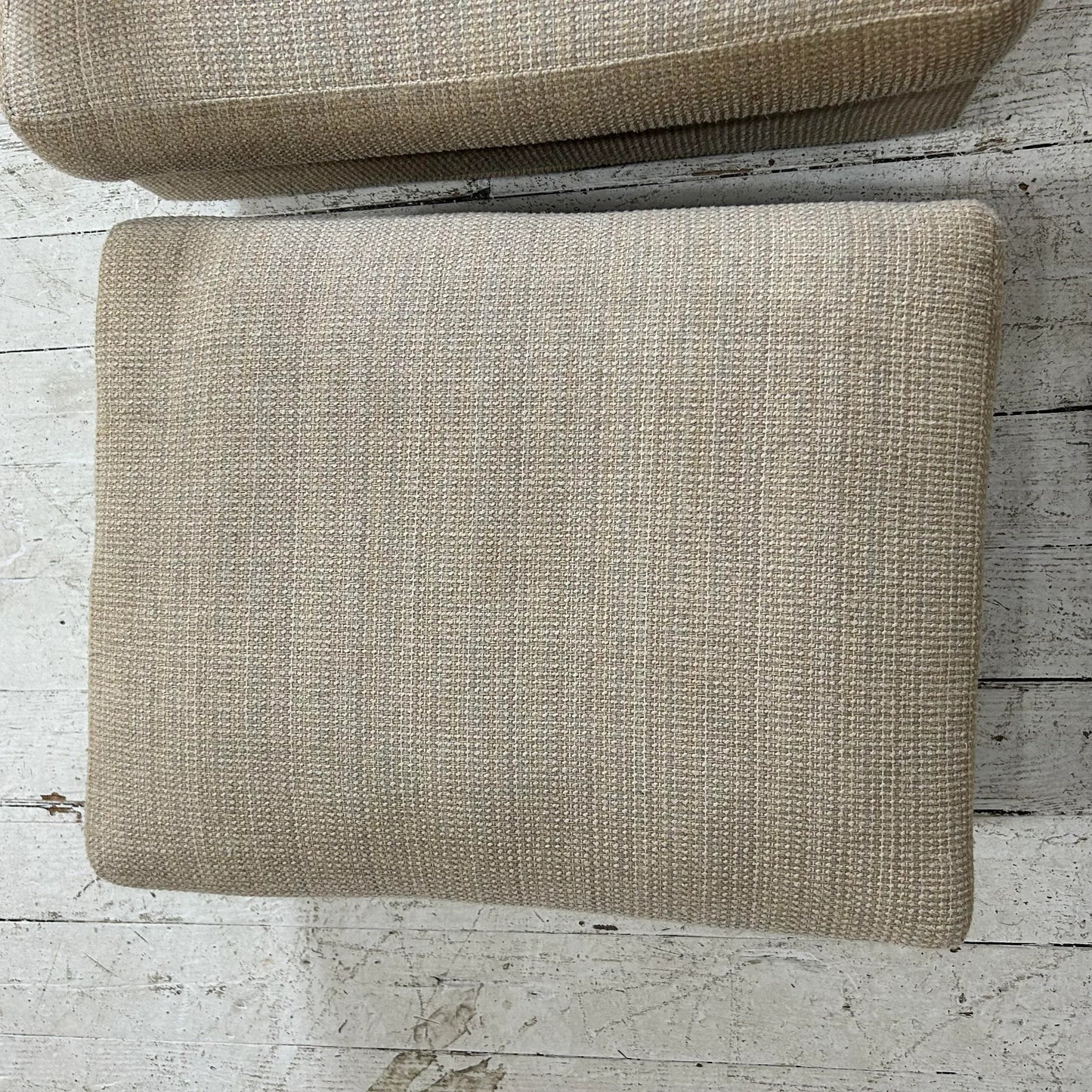 Mid Century Modern Lounge Chair With Ottoman Selig Needs Recovered