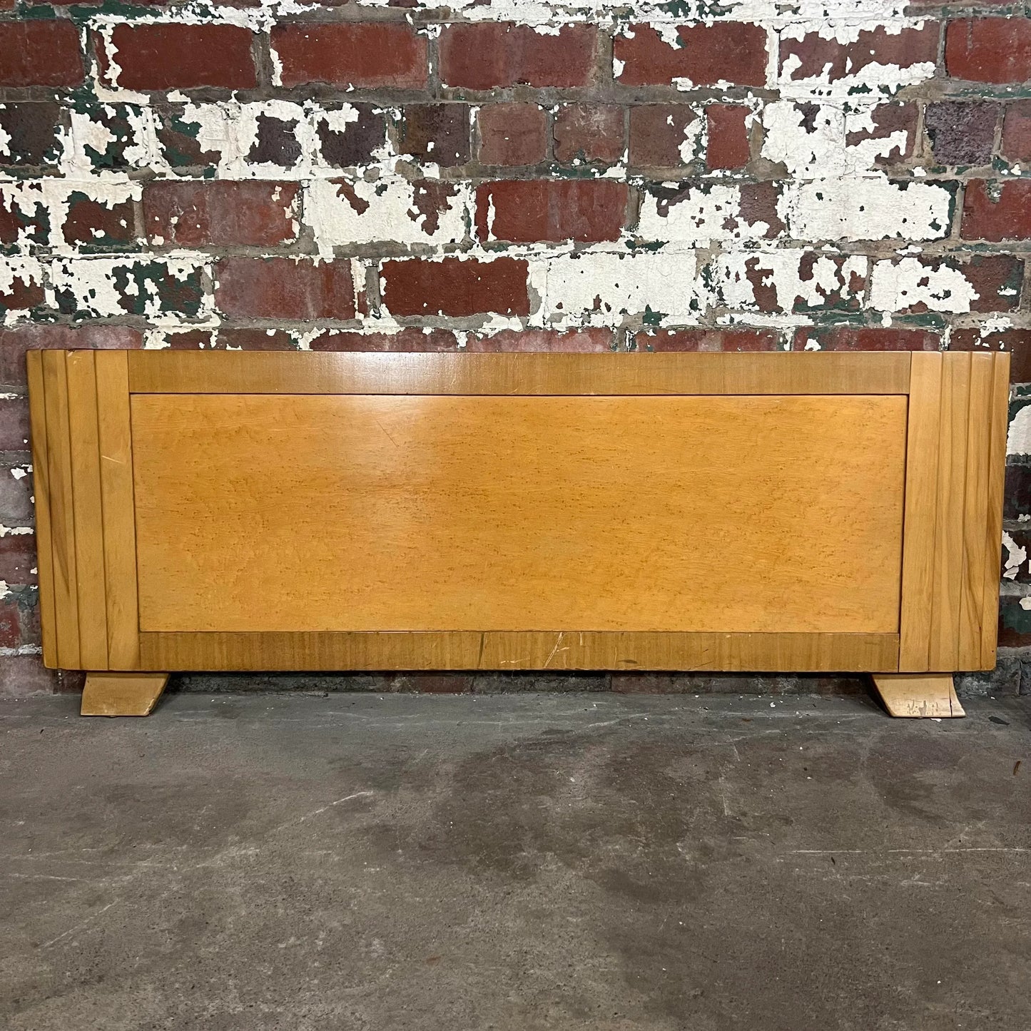 Rway Birdseye Maple Full Size Headboard and Footboard