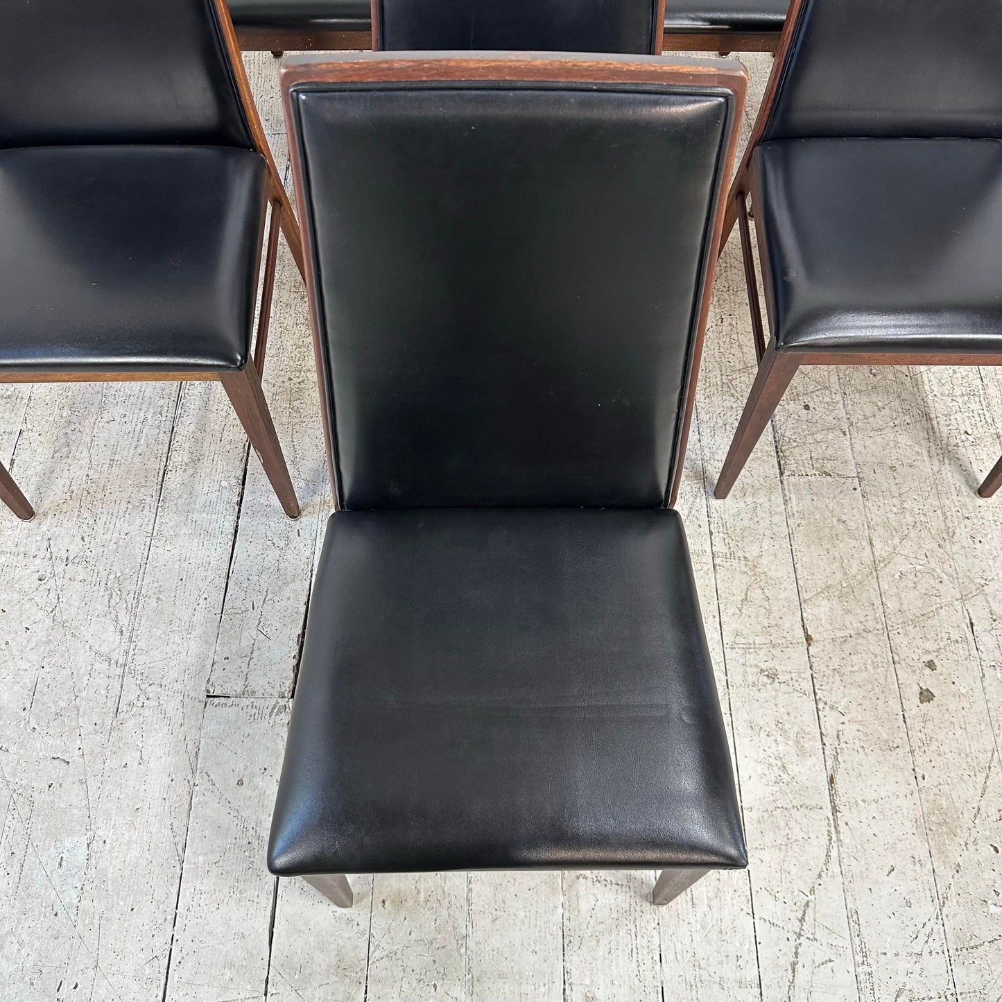 Set of 8 Walnut Dillingham Dining Chairs