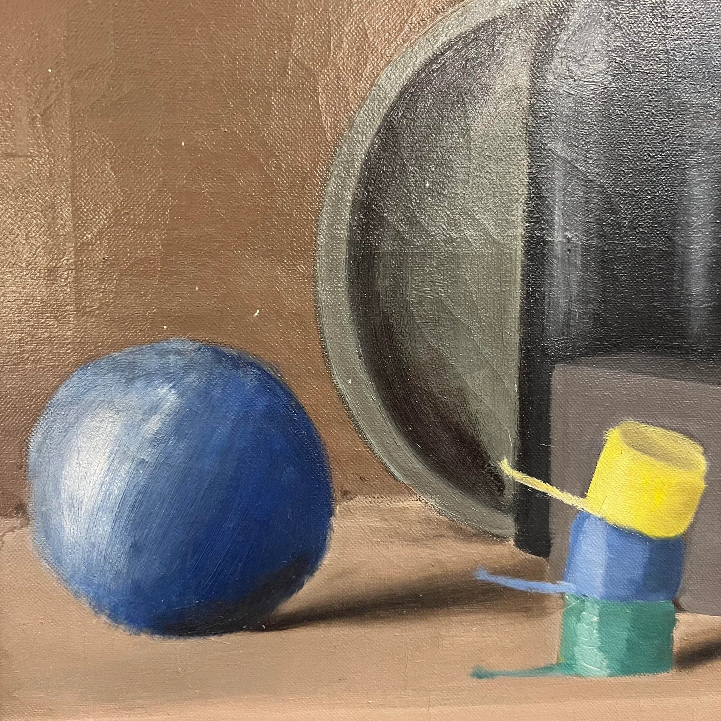 Still Life Oil Painting by David Siegelman Framed