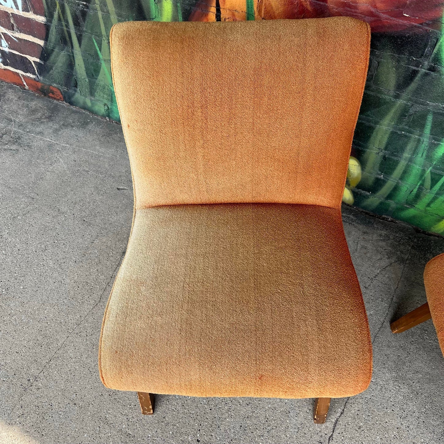 Pair of Slipper Chairs in the Style of Jens Risom