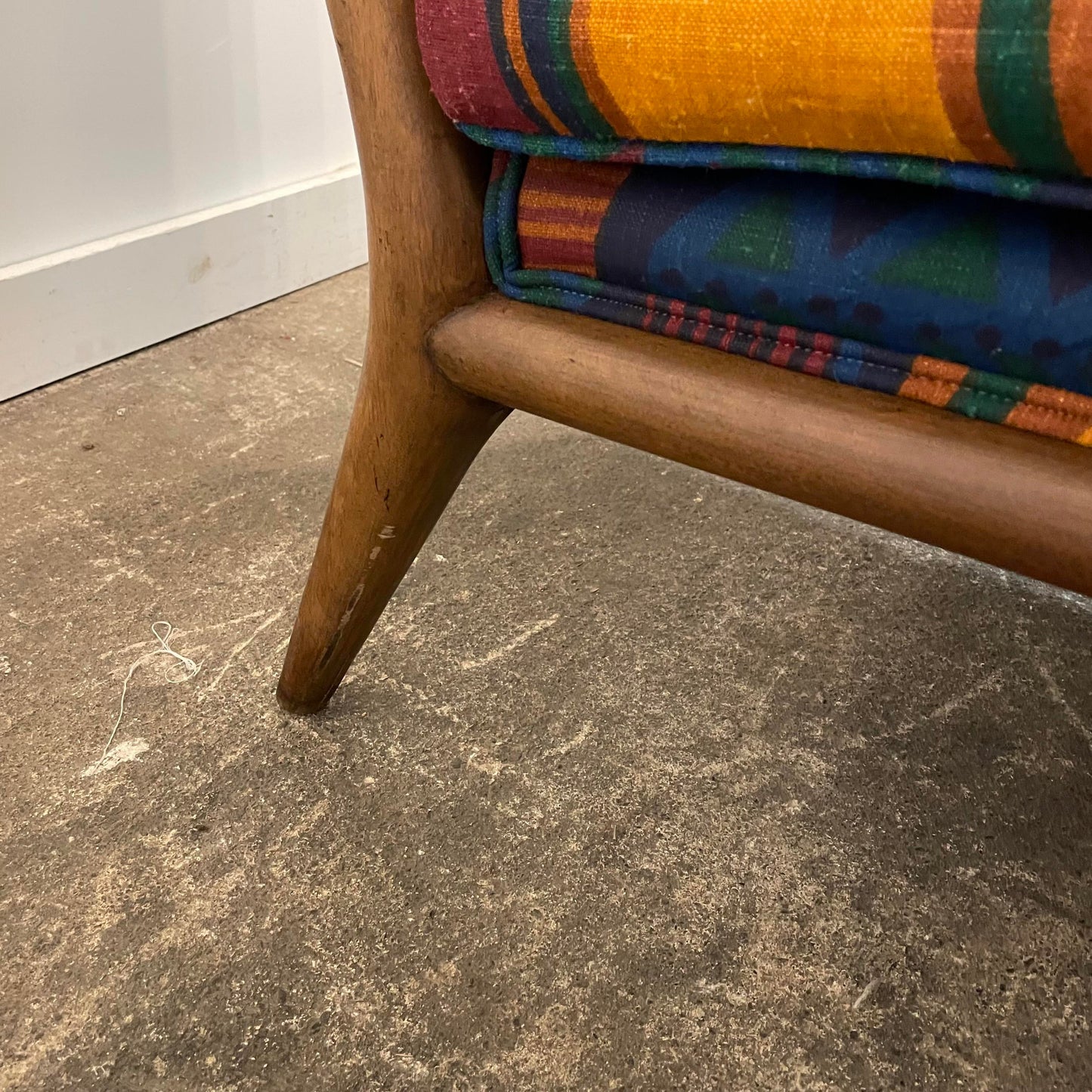 Vintage Mid Century T.H. Robsjohn Gibbings for Widdicomb Chaise