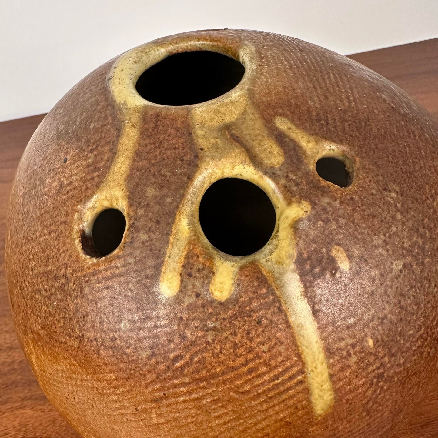 Tom McMillin Textured Ceramic Vase