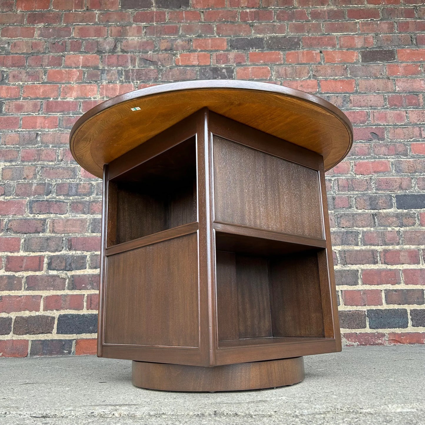 Edward Wormley for Dunbar Rotating Library Game Table