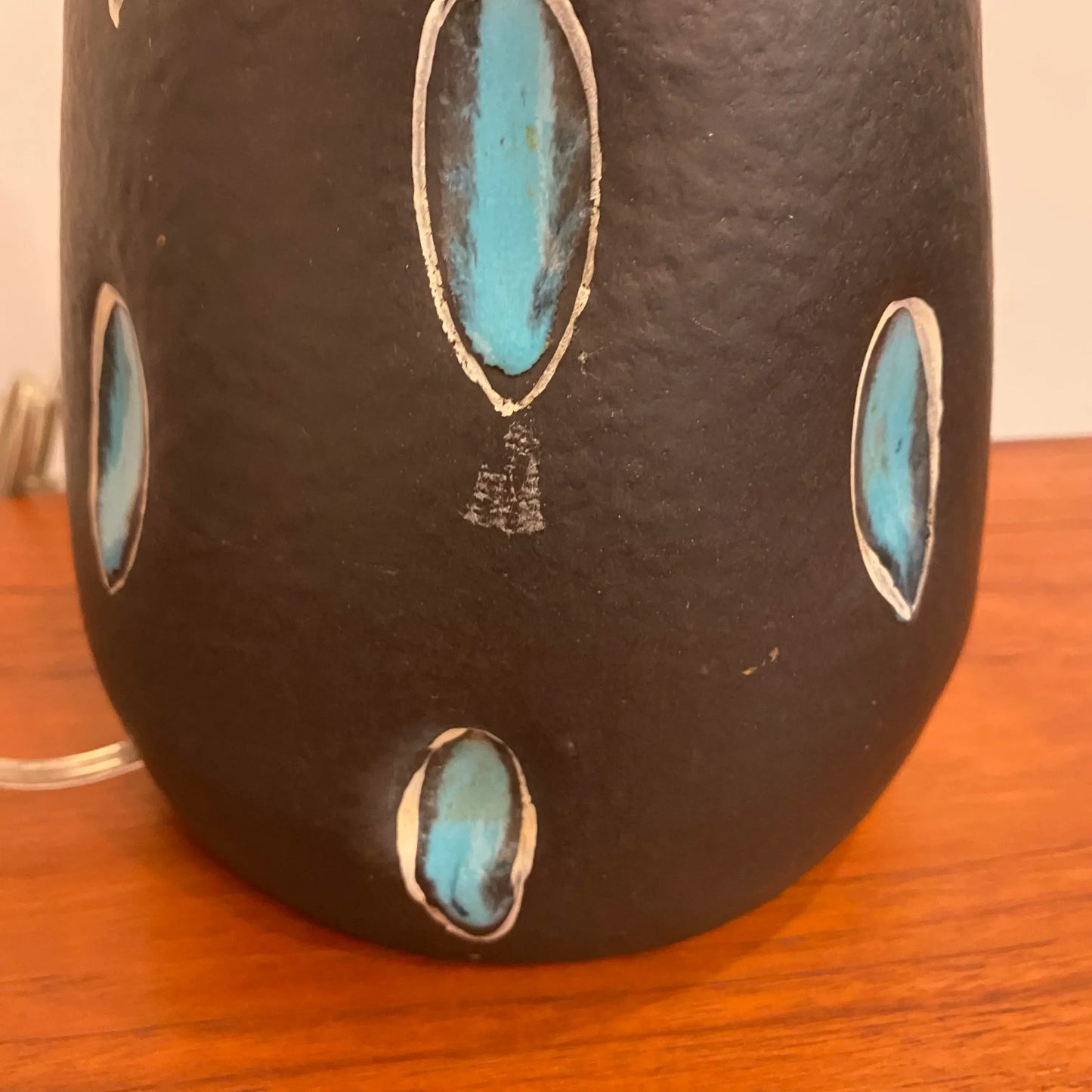 Pair of Italian Pottery Table Lamps