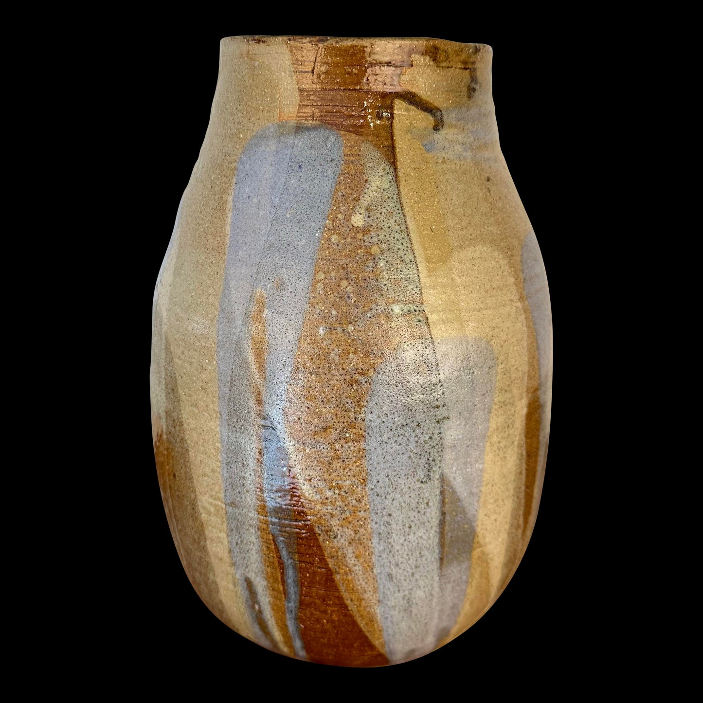 Studio Made Glazed Ceramic Vessel Signed