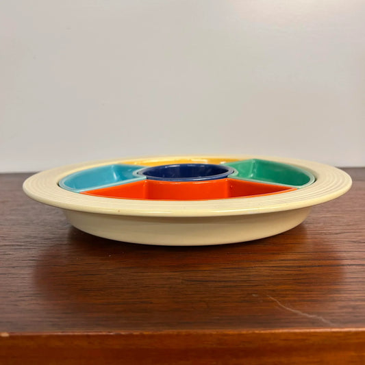 Fiestaware Colorful Relish Tray