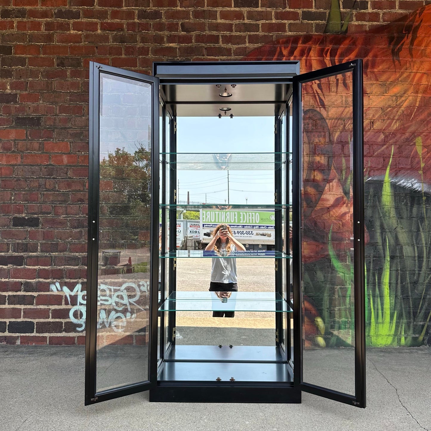 Mid-Century Modern Display Cabinet by Jasper Cabinet 2 of 2