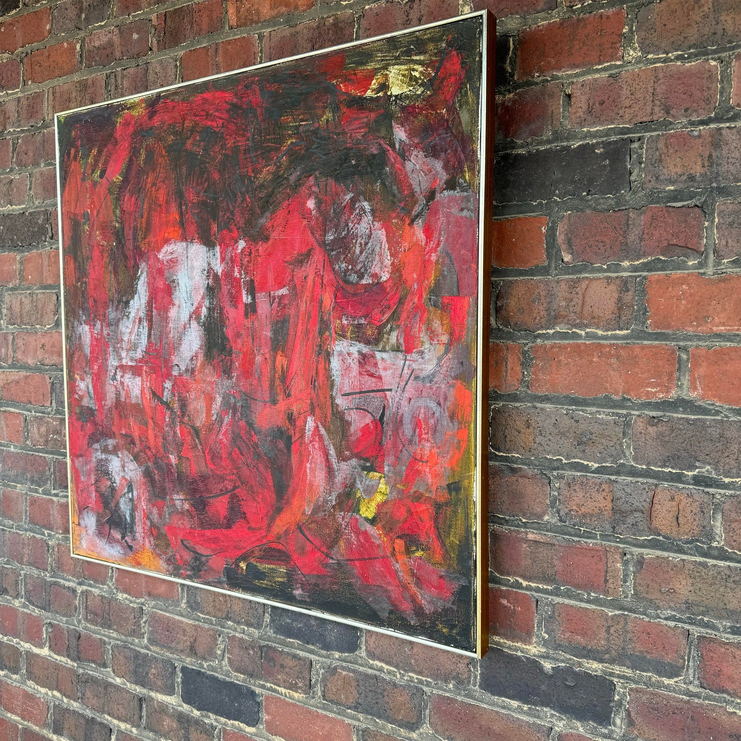 Abstract Painting by Gail Cottingham Aspen Colardo 1960’s 70’s