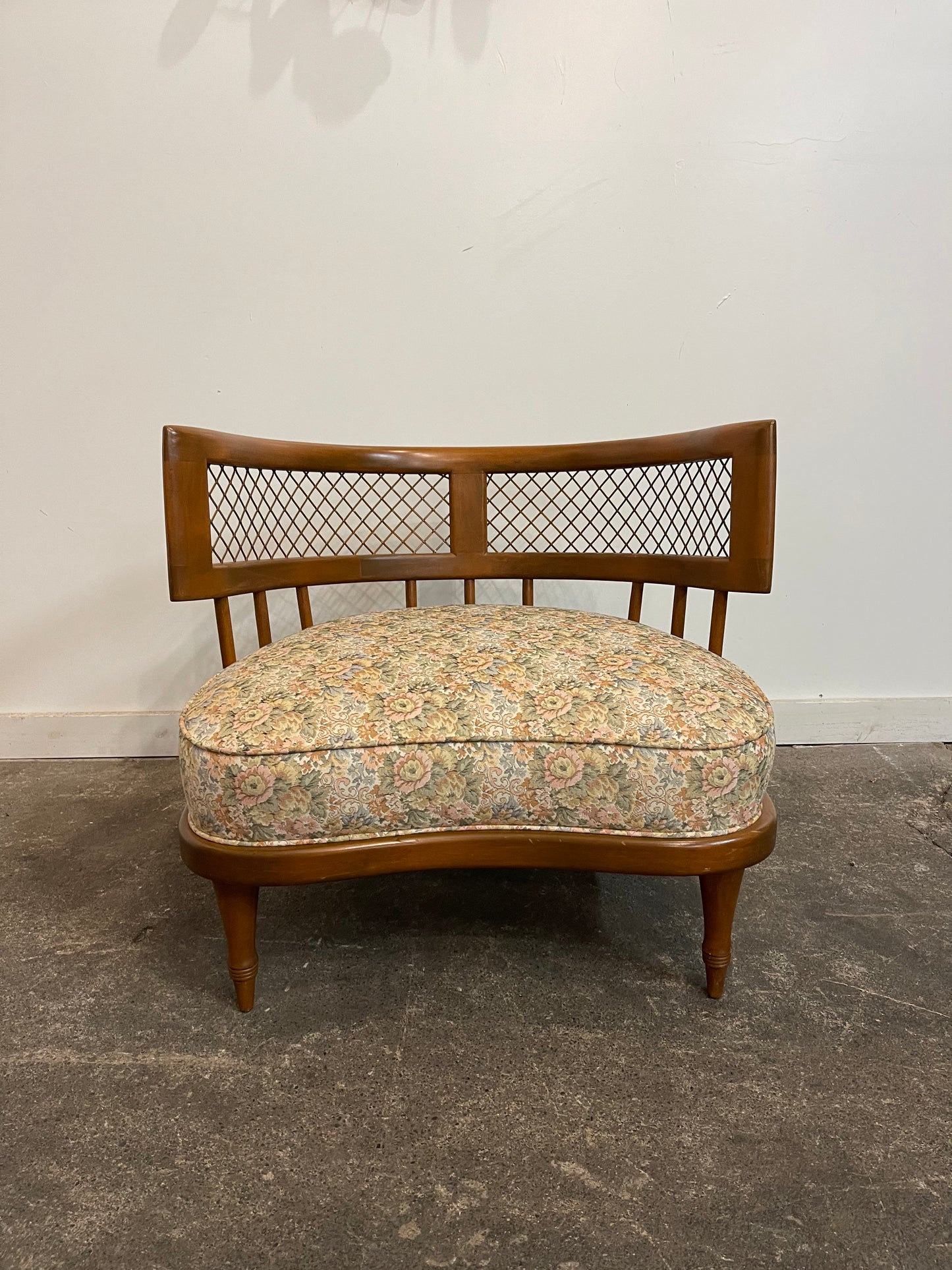 1940s Vintage Slipper Chair