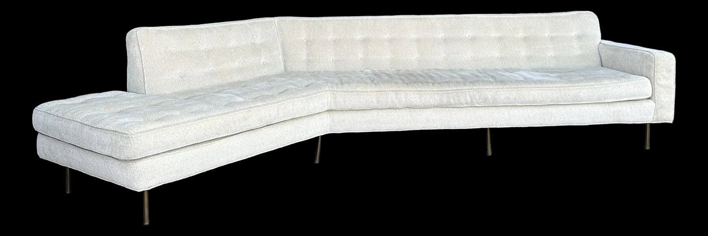 Mid-Century Modern Harvey Probber Angled Sofa