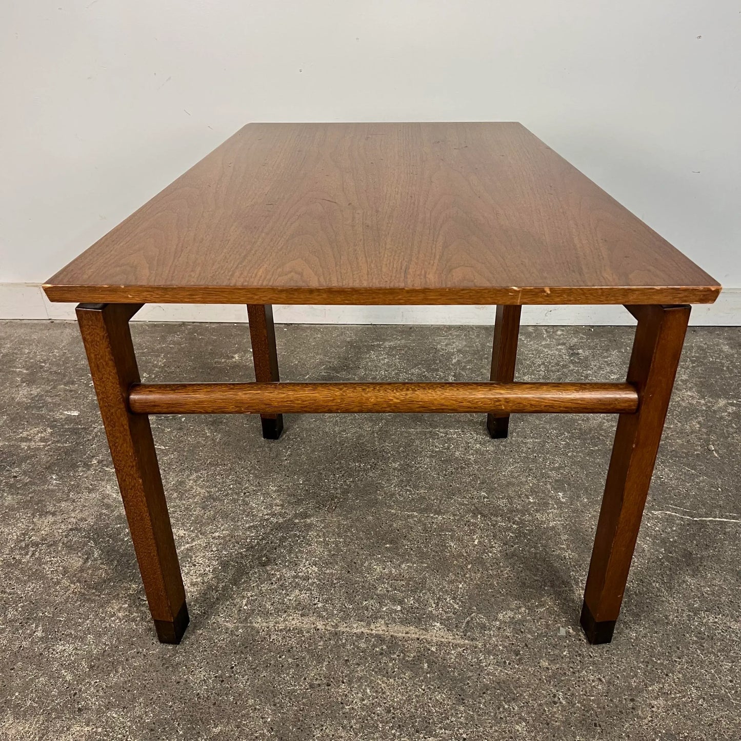 Dunbar Side Table Leather Wrapped Feet