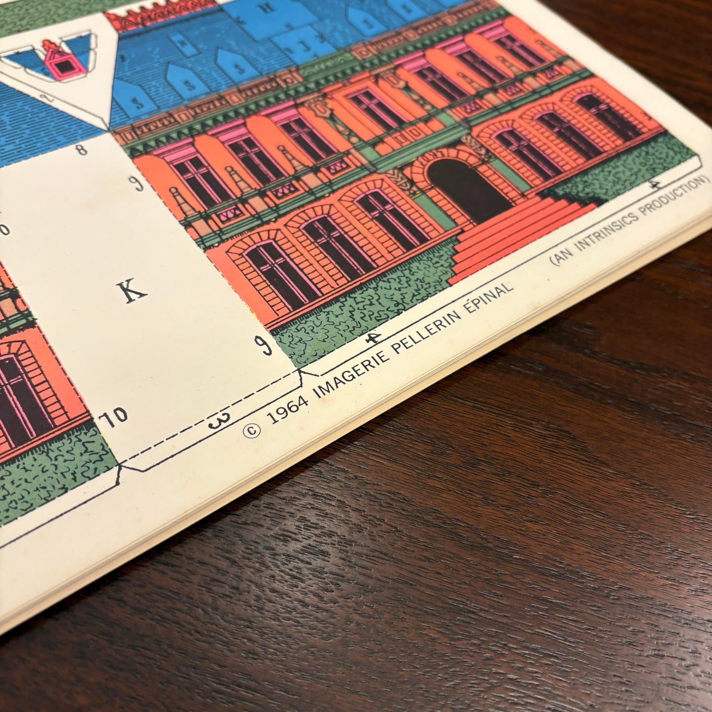 Complete Set of Calendrier Imagerie Pellerin Épinal Constructions