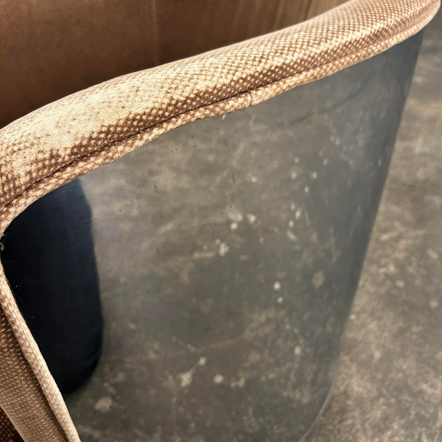 Milo Baughman Chrome Club Chair on Swivel Rock Base