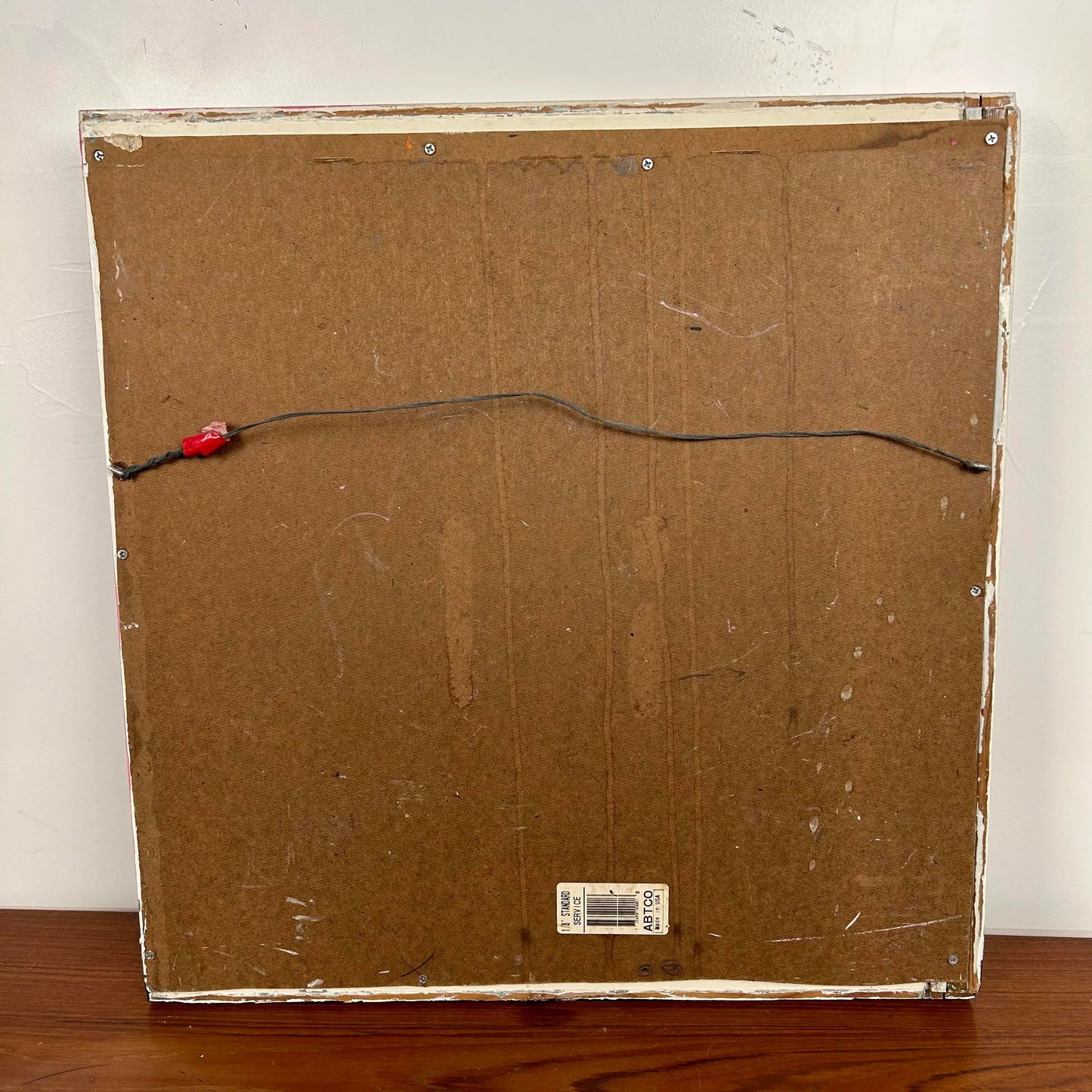 Dawn Collins Shadowbox Mixed Media Painting Outsider Art