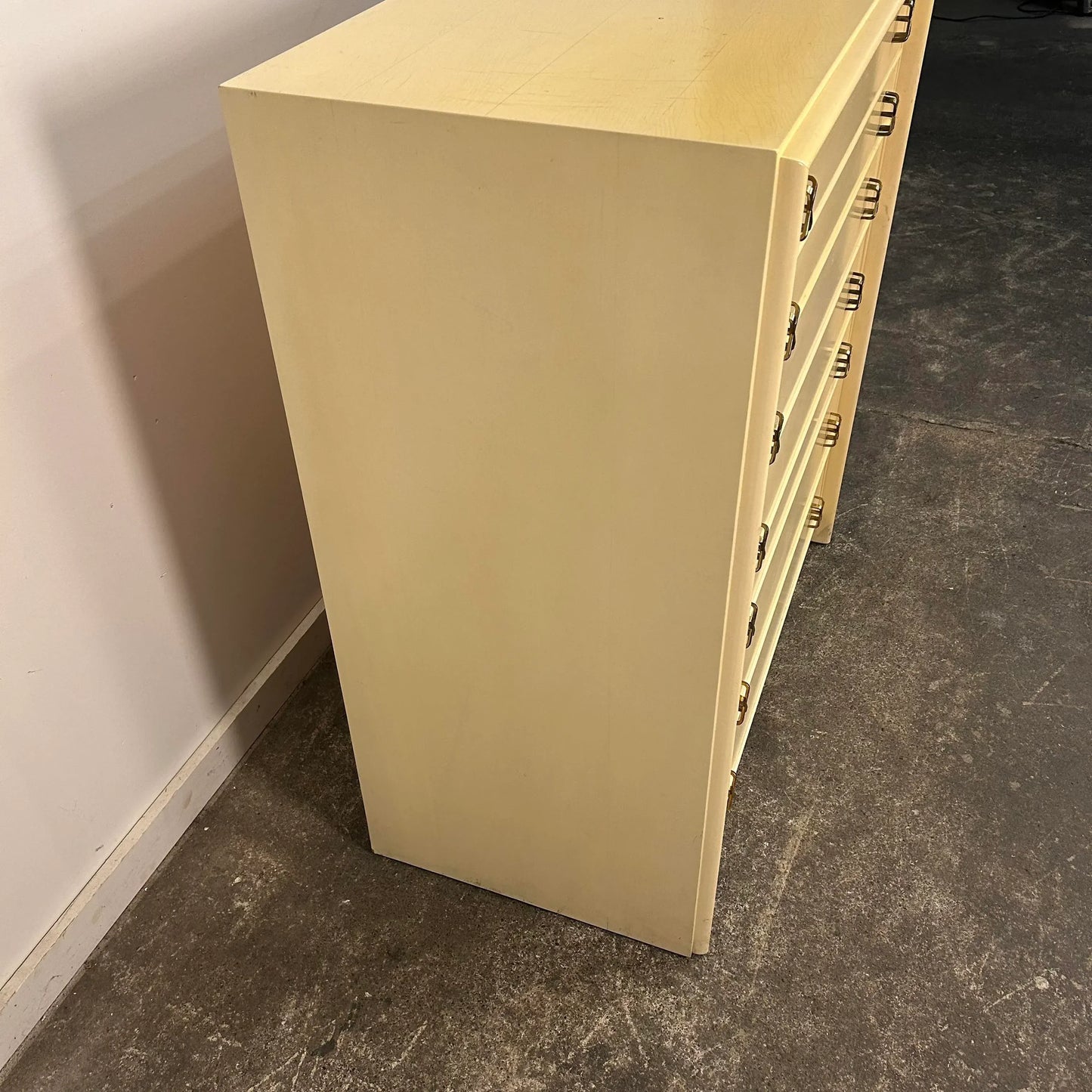 Paul Frankl X Pull Midcentury Tall Dresser Johnson Brothers Furniture