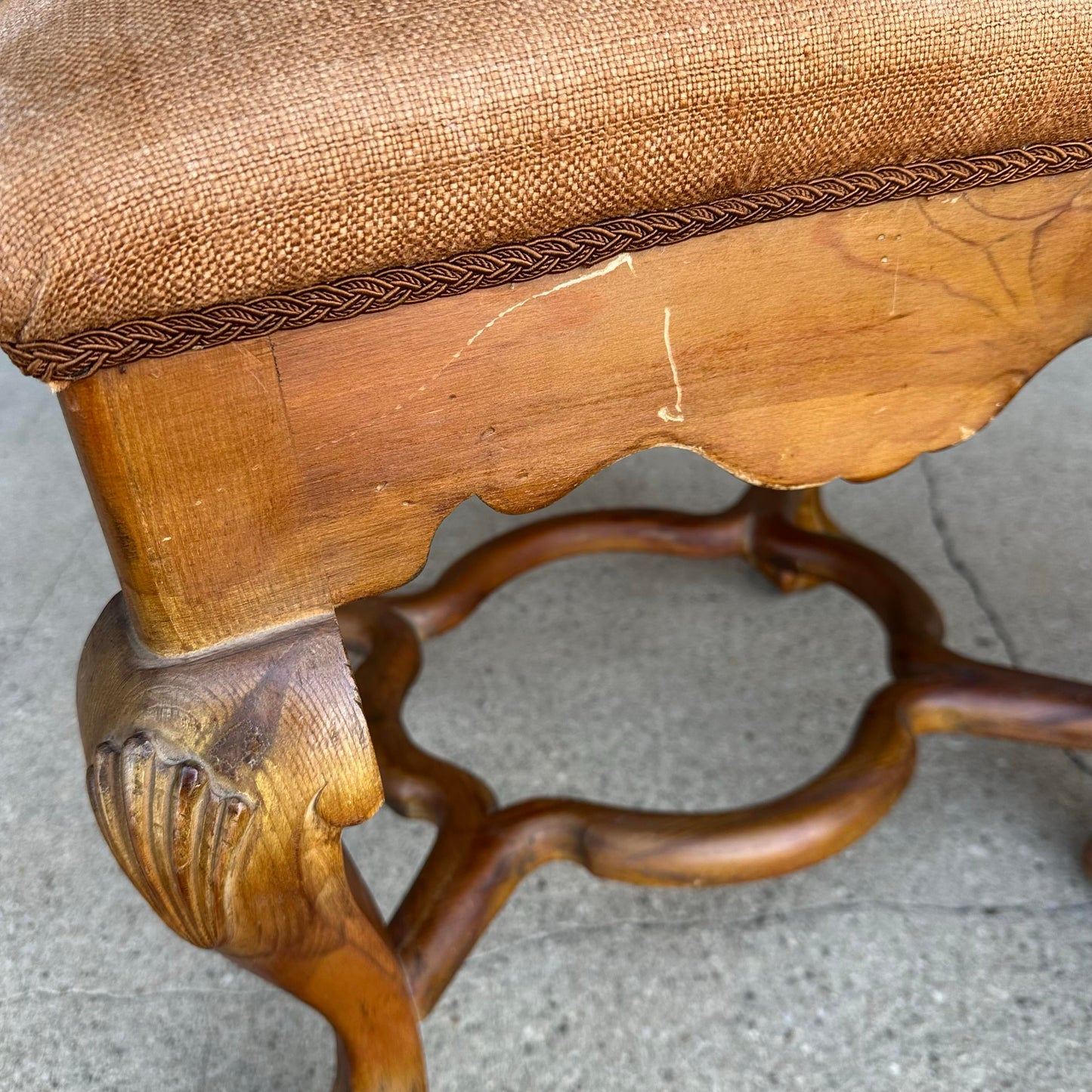 Pair of Saffried Spanish Ottomans