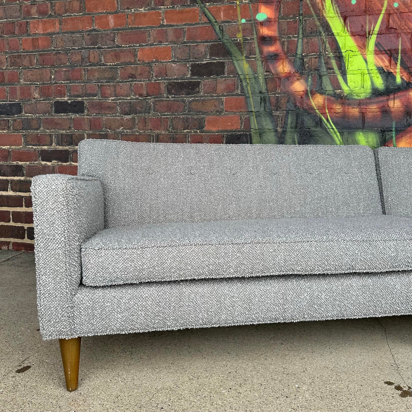 Reupholstered 3-Piece Edward Wormley for Dunbar Sectional Expertly Reupholstered With Pincore Foam