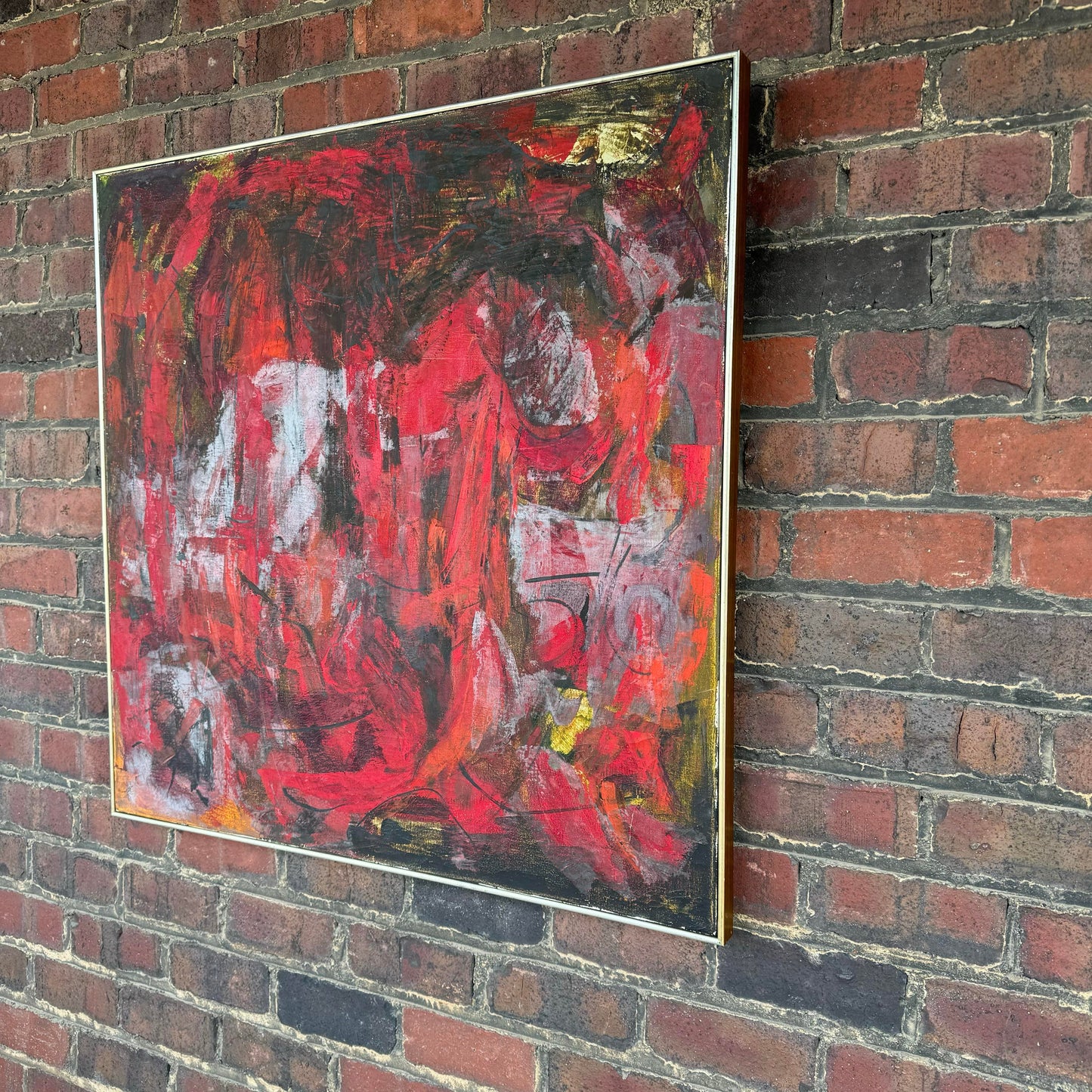 Abstract Painting by Gail Cottingham Aspen Colardo 1960’s 70’s