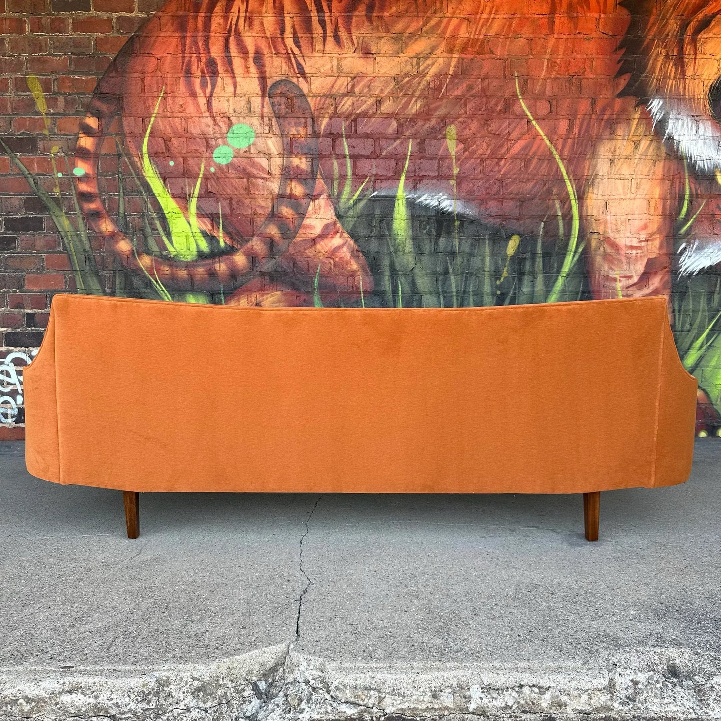 Mid Century Modern Pearsall Style Sofa