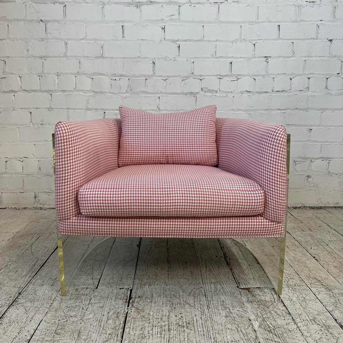 Milo Baughman Bond Acrylic Club Chair