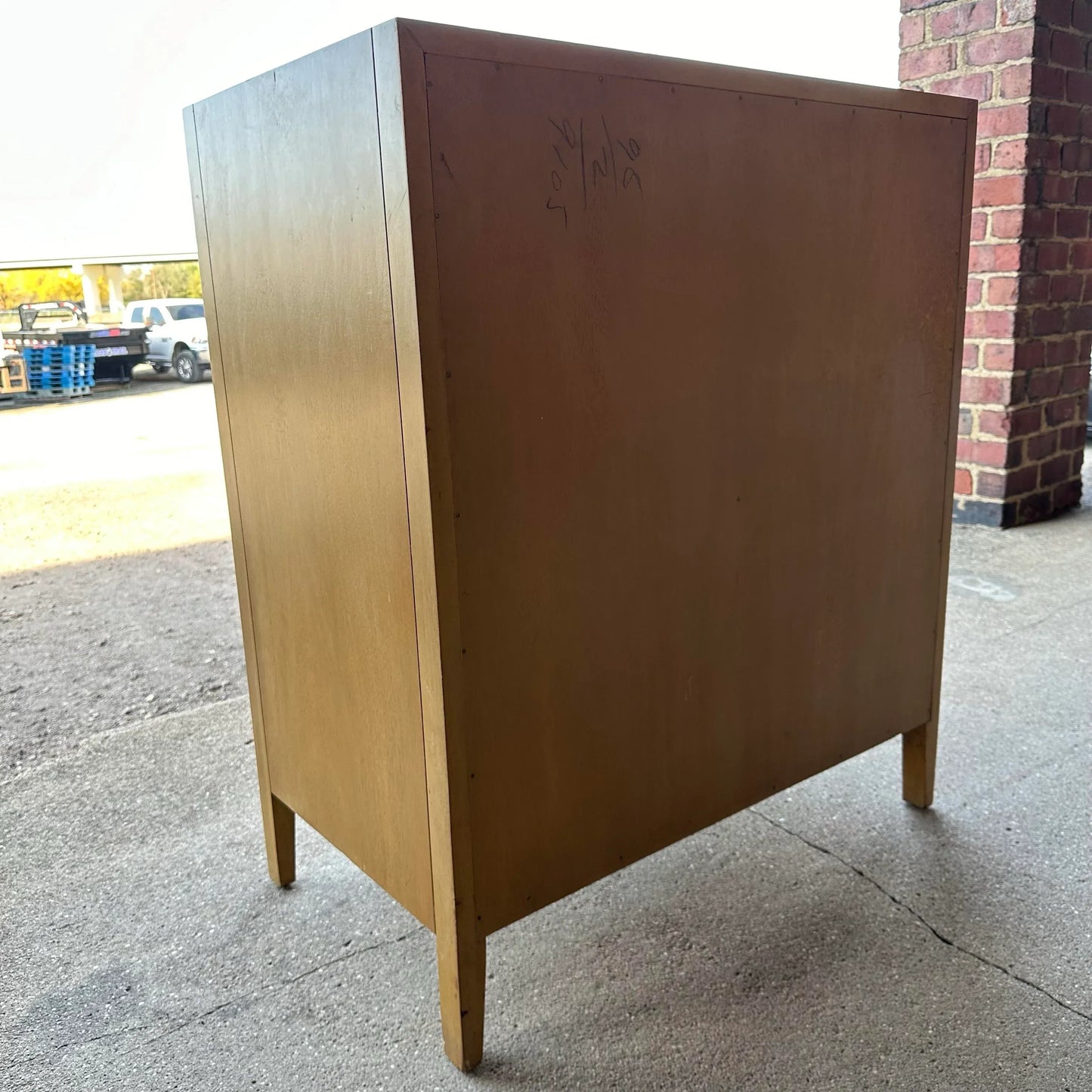 Mid-Century Modern Widdicomb Mahogany Highboy Dresser