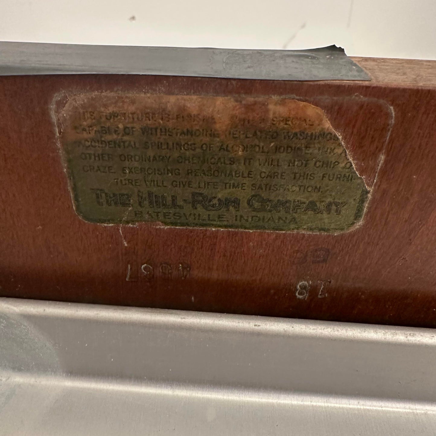 Raymond Loewy for Hill Rom Medical Cabinet