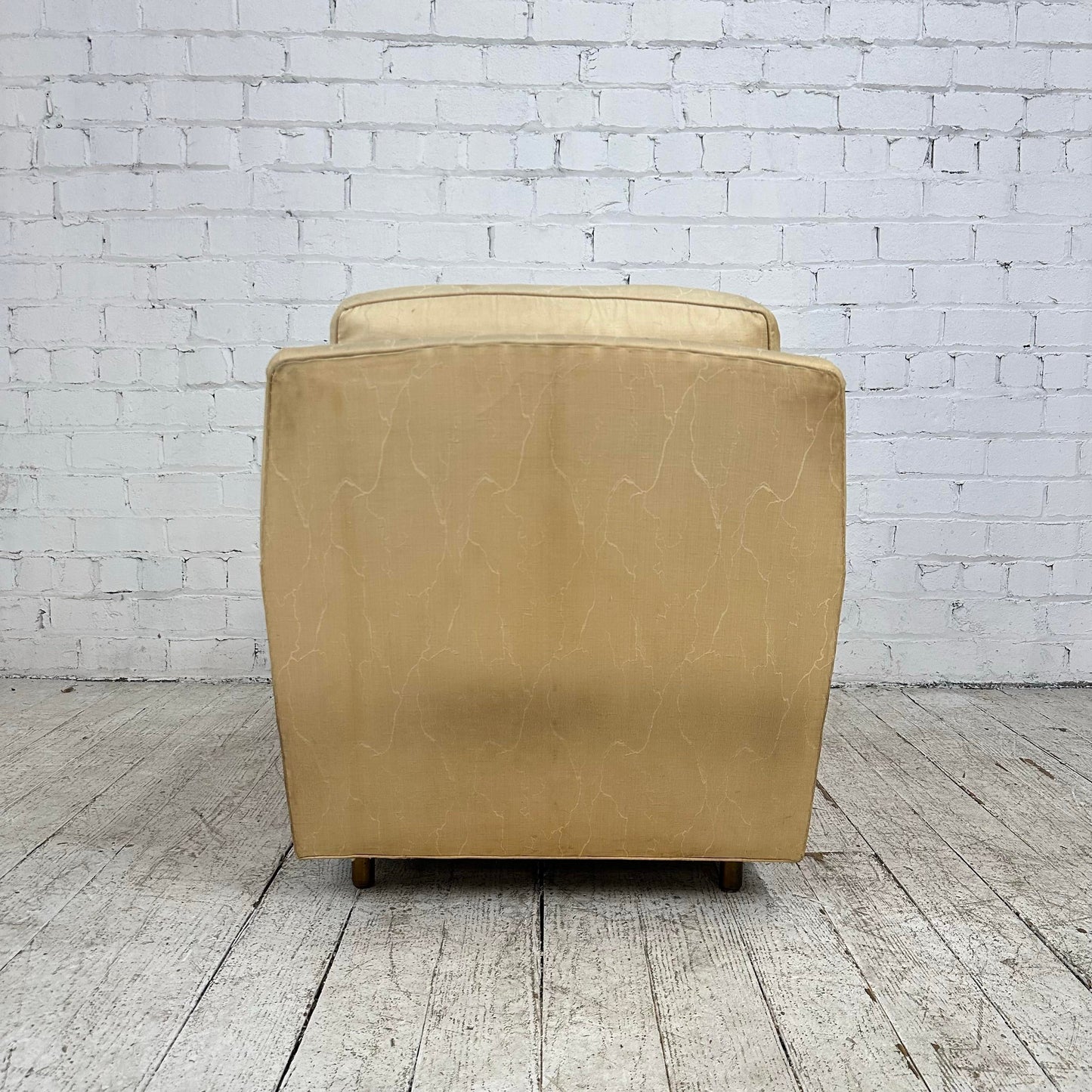 Edward Wormley for Dunbar Brass Leg Lounge Chair