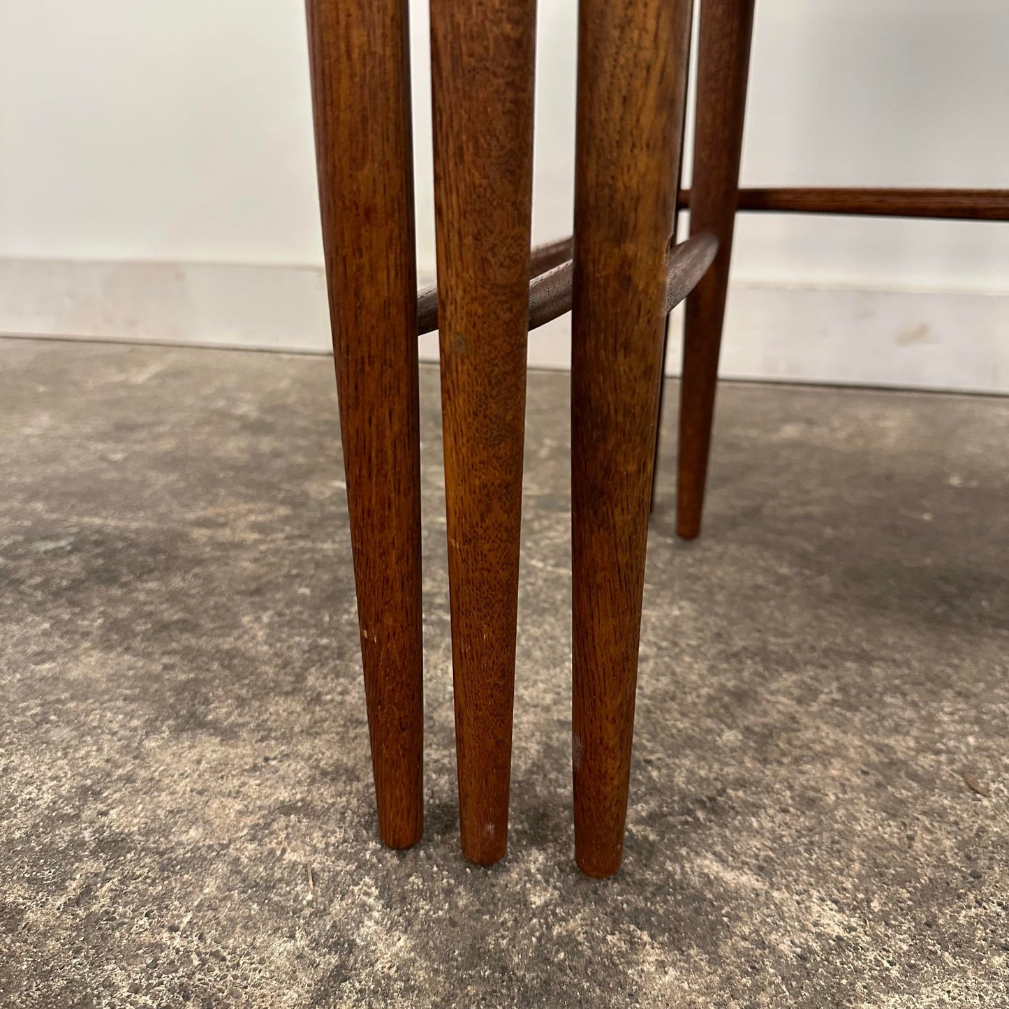 Mid Century Modern Teak Dux Nesting Table Made in Sweden