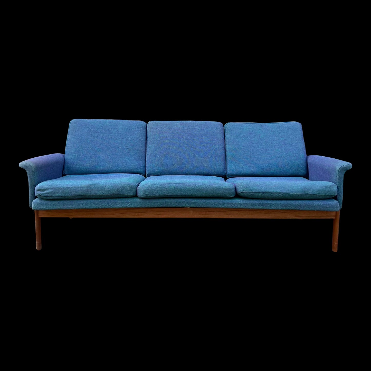 Finn Juhl Midcentury Danish Modern Teal Sofa